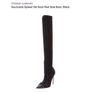 Christian Louboutin Souricette 100 Boot
